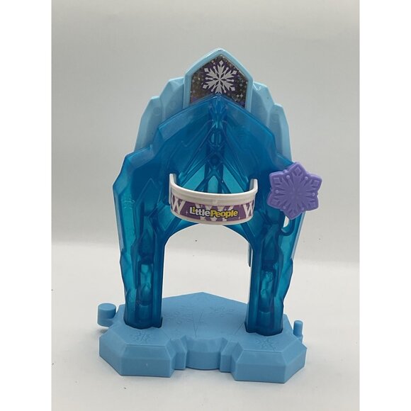 Fisher Price Little People Princess Frozen Elsas Ice Palace - Picture 1 of 5
